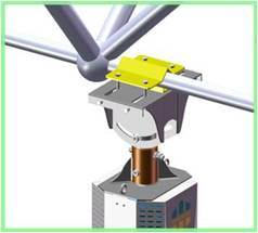 βιομηχανικός ανεμιστήρας εξαερισμού Hvls με τη μηχανή Pmsm για την ενέργεια - αποταμίευση και αερόψυξη