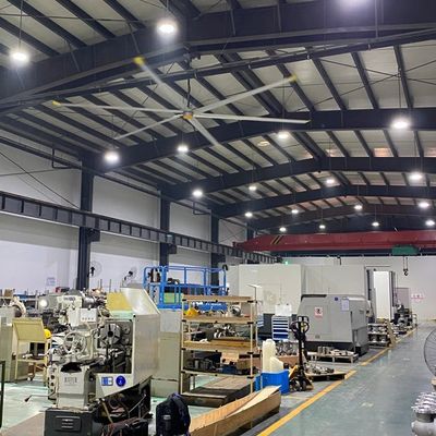 Καλή τιμή. 6Pcs Blade 7.3m 24FT Pmsm Ενεργειακή εξοικονόμηση Βιομηχανικός ανεμιστήρας για ψύξη και εξαερισμό αέρα σε απευθείας σύνδεση