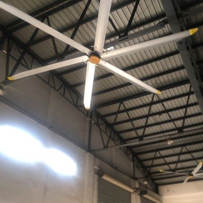 Καλή τιμή. 5.0m 16FT HVLS Βιομηχανικός εξαεριστής οροφής για ψύξη αέρα 0.75KW PMSM κινητήρας περιλαμβάνεται σε απευθείας σύνδεση