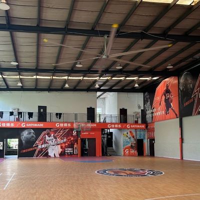 Καλή τιμή. 24ft (7,3m) HVls Βιομηχανικός ανεμιστήρας οροφής για εξαερισμό μπάσκετ σε απευθείας σύνδεση