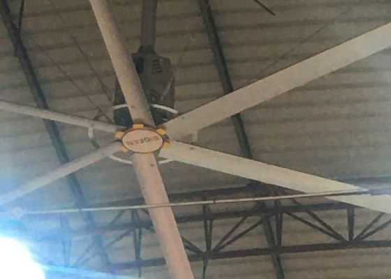Καλή τιμή. 7.3m Βιομηχανικός γιγάντιος ανεμιστήρας οροφής για εσωτερικό γήπεδο μπάσκετ σε απευθείας σύνδεση