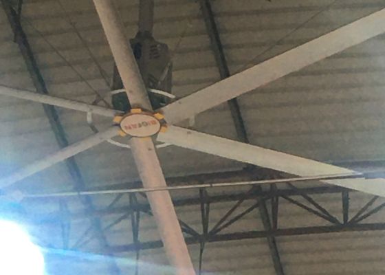 Καλή τιμή. Κίνα Παραδοσιακός ηλεκτρικός ανεμιστήρας οροφής HVLS με 6 λεπίδες αλουμινίου σε απευθείας σύνδεση