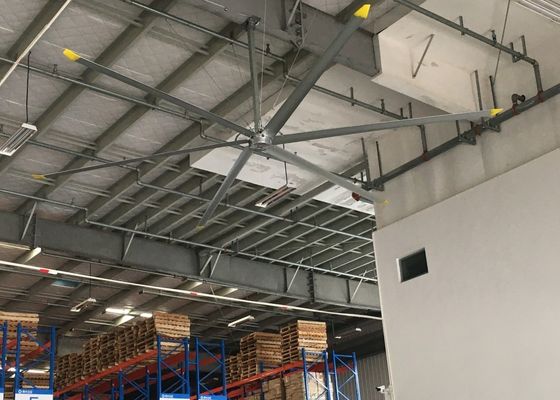 Καλή τιμή. Αλουμίνιο 1.5kw κινητήρα Μεγάλο κουπί Γίγαντες ανεμιστήρες οροφής 380AC για αποθήκη σε απευθείας σύνδεση