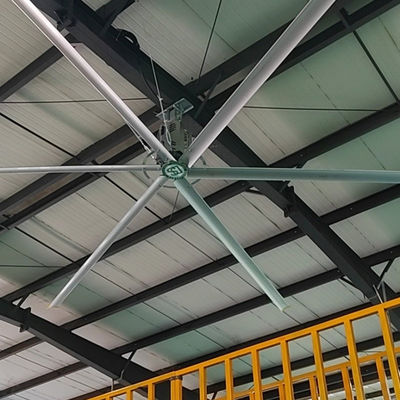 Καλή τιμή. CCC CE ISO Hvls Βιομηχανικός ανεμιστήρας οροφής με λεπίδα από κράμα αλουμινίου μαγνησίου σε απευθείας σύνδεση