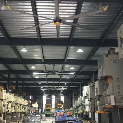 Καλή τιμή. junyi Hvls Βιομηχανικός ανεμιστήρας οροφής ψύξης εξαερισμός εξαερισμός ανεμιστήρας με κινητήρα Pmsm σε απευθείας σύνδεση