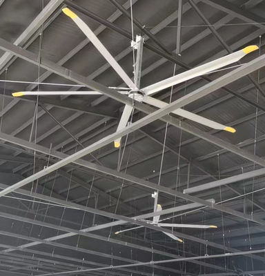 Καλή τιμή. Ανώτατος ανεμιστήρας 3m 10FT εξάτμισης HVLS βιομηχανικός εσωτερικός με τη μηχανή Pmsm σε απευθείας σύνδεση