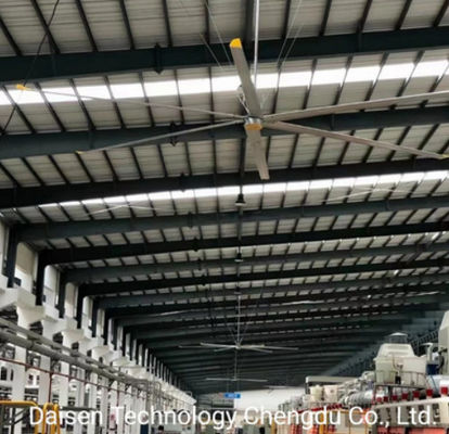 Καλή τιμή. 7.3M 24FT μεγάλη ψύξη εξαεριστήρων ανεμιστήρων ανώτατου Hvls βιομηχανική στο μεγάλο υψηλό διάστημα σε απευθείας σύνδεση