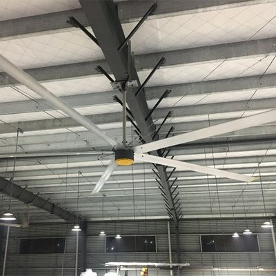 Καλή τιμή. 6Pcs Al-Mg Alloy Blades 6.1M/20FT Μεγάλος όγκος χαμηλής ταχύτητας Βιομηχανικός ανεμιστήρας οροφής για την βιομηχανία εξόρυξης ενέργειας σε απευθείας σύνδεση