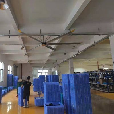 Καλή τιμή. Αλ-Μγκ Alloy Blade 5.5m 18ft Direct HVLS Fan για γυμναστήριο Εστιατόριο Κατασκευαστικό εργοστάσιο Home σε απευθείας σύνδεση