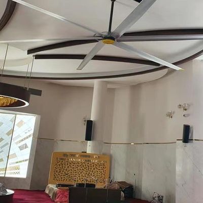 Καλή τιμή. 6.1M/20FT ανεμιστήρας εξαερισμού συγχρονισμένος μόνιμος μαγνητικός κινητήρας HVLS μεγάλος βιομηχανικός ανεμιστήρας οροφής σε απευθείας σύνδεση