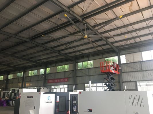 Καλή τιμή. 16FT Al-Mg Blade Βιομηχανική οροφή για ψύξη και εξαερισμό του αέρα εντός αποθήκης DX-7.3 σε απευθείας σύνδεση