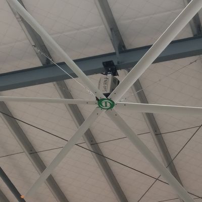 Καλή τιμή. Μεγάλος ανεμιστήρας HVLS για ψύξη και εξαερισμό με διάμετρο 24ft σε απευθείας σύνδεση