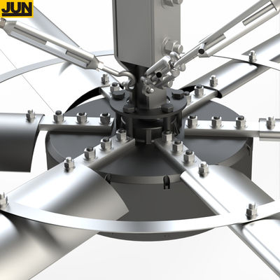 5.0m 16ft χαμηλός θόρυβος μεγάλος άνεμος ροή αέρα γκαράζ αεραγωγός γιγάντιος βιομηχανικός HVL μεγάλος ανεμιστήρας οροφής