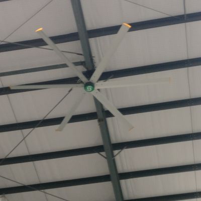 Καλή τιμή. 4s Εργαστήριο αυτοκινήτων 6 Blade Μεγάλος Βιομηχανικός ανεμιστήρας οροφής HVLS σε απευθείας σύνδεση