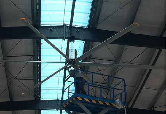 Καλή τιμή. IP55 1,5 kW Τεράστιοι βιομηχανικοί ανεμιστήρες οροφής σε απευθείας σύνδεση