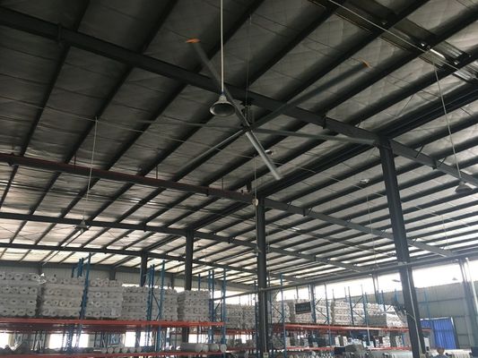Καλή τιμή. Μεγάλος εξαερισμός Έξι λεπίδες αλουμινίου κιβώτιο ταχυτήτων ανεμιστήρας οροφής σε απευθείας σύνδεση