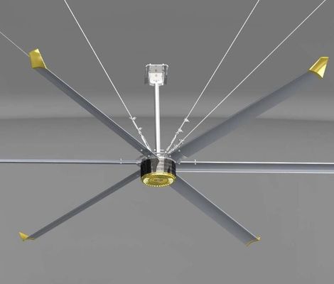 Καλή τιμή. 6.6M 21ft Αποθήκη αεραγωγός Μεγάλος ανεμιστήρας HVL με κινητήρα PMSM σε απευθείας σύνδεση