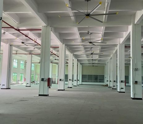 Καλή τιμή. Ψυκτικό αέρα Μεγάλο 75RPM 5 Blade HVLS ανεμιστήρας σε απευθείας σύνδεση