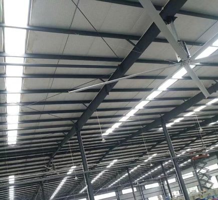 Καλή τιμή. Μεγάλοι βιομηχανικοί ανεμιστήρες οροφής 22ft υψηλού όγκου χαμηλής ταχύτητας σε απευθείας σύνδεση