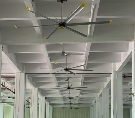 Καλή τιμή. 7.3M 24FT Γεωργικός γιγάντιος εξαερισμός HVLS Βιομηχανικοί ανεμιστήρες σε απευθείας σύνδεση