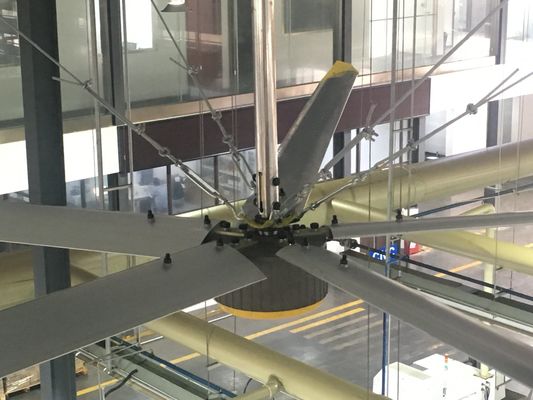 Καλή τιμή. 52RPM 6 Blade Βιομηχανικοί ανεμιστήρες οροφής αποθήκης σε απευθείας σύνδεση